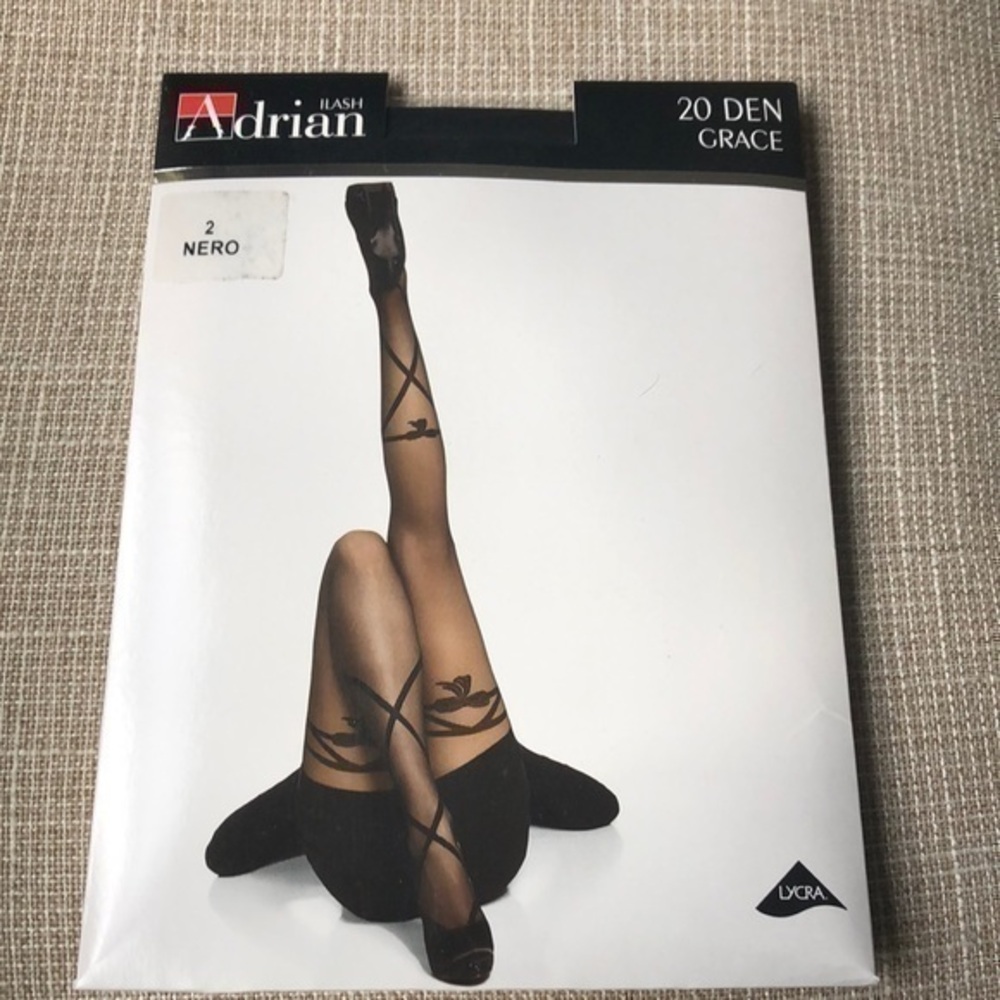 Sexy design bow and tie sheer black tights pantyhose NEW